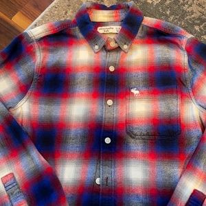 Abercrombie kids boys flannel
